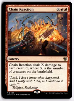 Chain Reaction NM DRC Commander: Aetherdrift MTG - Image 1