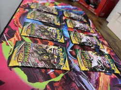 Pokemon Factory Sealed Evolving Skies Booster 8 Pack Lot! great pack conditions! - Image 5