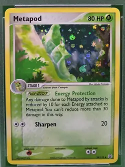 Metapod Reverse Foil ~ PSA 10 LOW POP *15* Pokemon EX FireRed & LeafGreen 39/112 - Image 4