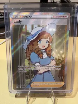 Pokemon TCG - Lady Ultra Rare Full Art Trainer - Lost Origin 193/196 - Image 1