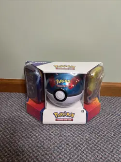 1x Pokemon TCG Sam’s 3-pack Pokeball Tin with 2 Kanto Power Tins 820650106361 - Image 1