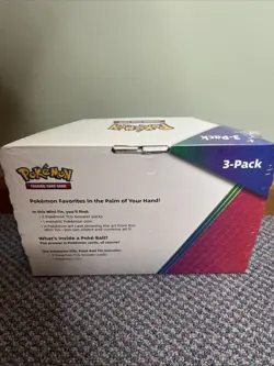 1x Pokemon TCG Sam’s 3-pack Pokeball Tin with 2 Kanto Power Tins 820650106361 - Image 4