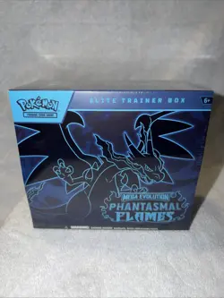 Pokemon TCG - Mega Evolution Phantasmal Flames Elite Trainer Box ETB NEW SEALED - Image 1