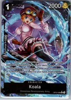 Koala (Alt Art) OP12-086 English Legacy of the Master - One Piece Card - NM - Image 1