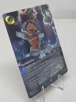 Disney Lorcana TCG Lilo Best Explorer Ever Enchanted Card 238/204 - NM - Image 3