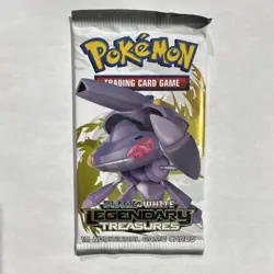 Pokemon Legendary Treasures Booster Pack 10 Cards English Genesect - Image 1