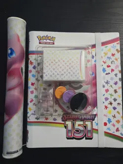 Pokemon 151 Binder, Playmat And Deck Box Bundle (No Cards) *A* - Image 1