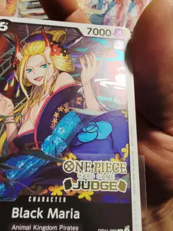 Black Maria (Judge Pack Vol. 7) OP11-089 One Piece Promotion Cards Foil LP - Image 2