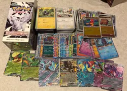 250+ Korean Pokemon Card Bundle - Black Bolt. / White Flare - Holo, Ex, Pokeball - Image 1