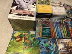 250+ Korean Pokemon Card Bundle - Black Bolt. / White Flare - Holo, Ex, Pokeball - Image 2