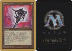 Feldon's Cane - Michael Loconto - 1996 ~ Lightly Played Pro Tour F MTG Magic Ult - Image 1