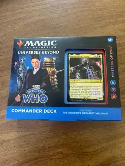 Magic the Gathering - Doctor Who Commander Deck - Masters of Evil new sealed 195166228815 - Image 1
