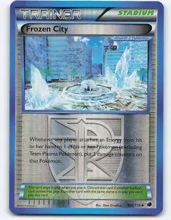 Frozen City (Team Plasma) #100/116 Reverse Holo Plasma Freeze - Image 1