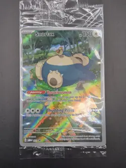 Pokemon TCG - Snorlax S&V 151 Black Star Promo - Pokemon Center Stamped & Sealed - Image 1
