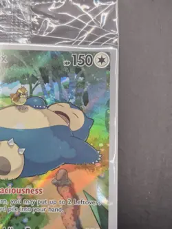 Pokemon TCG - Snorlax S&V 151 Black Star Promo - Pokemon Center Stamped & Sealed - Image 3