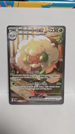 Whimsicott EX Special Illustration Rare Pokemon - White Flare #165 - Image 1