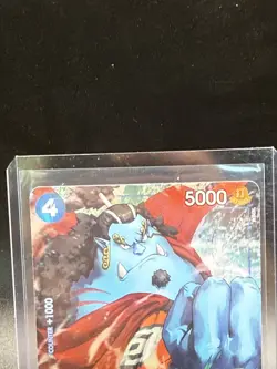 One Piece TCG Jinbe OP07-045 SR Parallel Alt Art 500 Years in the Future NM Eng - Image 2