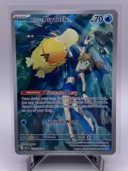 Pokemon TCG Misty’s Psyduck Destined Rivals 193/182 Illustration Rare Card - Image 1