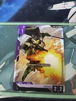 Graze Custom C+ Starter Deck 05: Iron Blood ST05 NM! Gundam TCG Card Game - Image 1