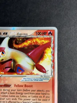 Latias EX 95/101 Delta Species Dragon Frontiers Heavily Played Pokemon Card - Image 3