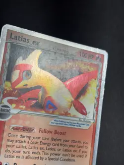 Latias EX 95/101 Delta Species Dragon Frontiers Heavily Played Pokemon Card - Image 4
