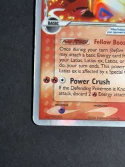 Latias EX 95/101 Delta Species Dragon Frontiers Heavily Played Pokemon Card - Image 5