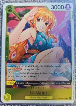 One Piece Card Game Wings of the Captain O-NAMI Rare #OP06-101 ENGLISH TCG - Image 1