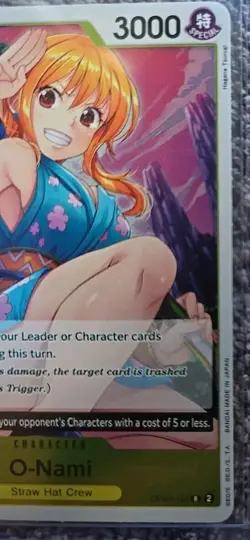 One Piece Card Game Wings of the Captain O-NAMI Rare #OP06-101 ENGLISH TCG - Image 3