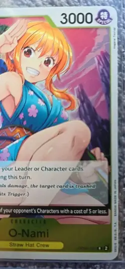 One Piece Card Game Wings of the Captain O-NAMI Rare #OP06-101 ENGLISH TCG - Image 4