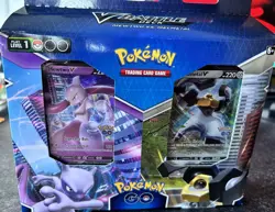 Pokemon Pokemon GO V Battle Deck Bundle - Mewtwo v Melmetal 820650850493 - Image 1