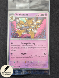 Alakazam - Cosmos Holo 082/167 Sealed Promo Blister Exclusives Pokemon TCG - Image 1