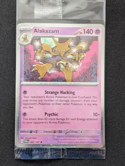 Alakazam - Cosmos Holo 082/167 Sealed Promo Blister Exclusives Pokemon TCG - Image 2