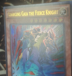 Yugioh: Charging Gaia The Fierce Knight - DOCS-EN019 - Ultra Rare - 1st Ed - LP - Image 3