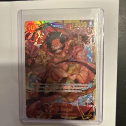 One Piece OP09-118 SEC Gol.D.Roger - Emperors In The New World English NM - Image 1