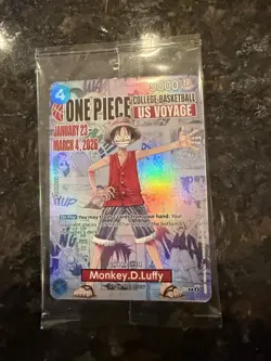 One Piece Monkey D. Luffy Promo College Basketball - Image 1