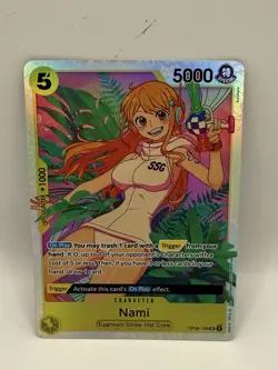 One Piece Nami OP08-106 Two Legends Full Art Foil One Piece TCG - Image 1