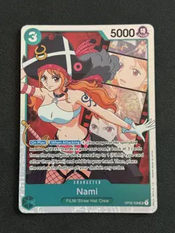 One Piece TCG - Nami #OP02-036 Paramount War - Super Rare - Near Mint - Image 1