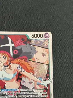 One Piece TCG - Nami #OP02-036 Paramount War - Super Rare - Near Mint - Image 3