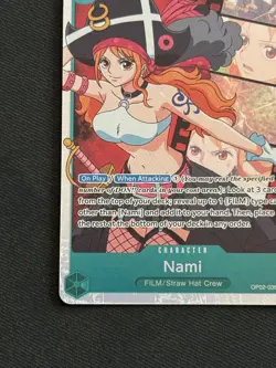 One Piece TCG - Nami #OP02-036 Paramount War - Super Rare - Near Mint - Image 4