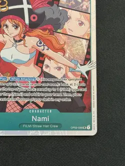 One Piece TCG - Nami #OP02-036 Paramount War - Super Rare - Near Mint - Image 5