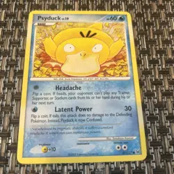 Pokemon Psyduck Platinum Common Card 87/127 excellent Condition - Image 1