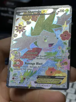 Shaymin EX RC21/RC25 Legendary Treasures 2013 Full Art Holo Pokemon Card TCG - Image 5