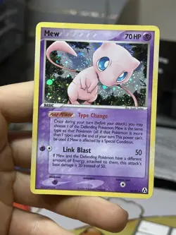 Mew 10/92 EX Legend Maker 2006 Holo Rare Pokemon Card TCG - Image 3