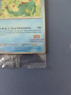 2024 Pokemon Illustration Contest Sealed Promo Card Pack with Yawning Pikachu - Image 2