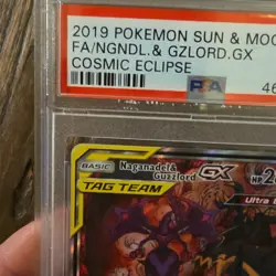PSA 10 Naganadel & Guzzlord GX 224/236 Cosmic Eclipse Pokemon Card 💎SHIPS ASAP - Image 3