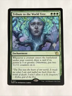 Tribute to the World Tree Promo Pack: March of the Machine Regular MTG - Image 1
