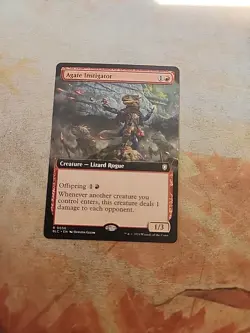 Agate Instigator Extended Art Commander Bloomburrow MTG NM - Image 1