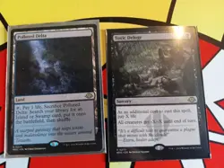 Magic The Gathering Modern Horizon 3 Polluted Delta Toxic Deluge Land Lot - Image 1