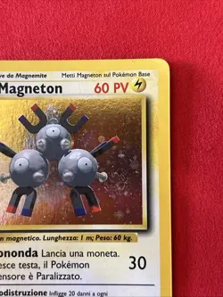 Pokemon TCG Magneton Base Set 9/102 Holo Unlimited Holo Rare - Italian LP - Image 4