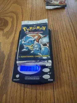 1999 Pokemon Base Set Unlimited Factory Sealed Pack BLASTOISE - Image 1